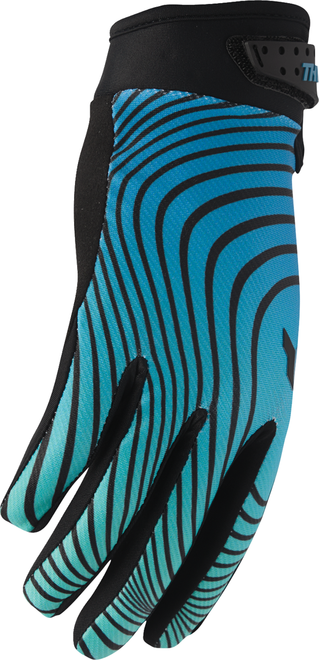 THOR Launchmode Identity Gloves - Teal/Black - XL 3330-8532