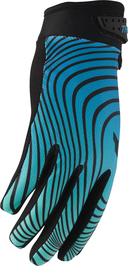 THOR Launchmode Identity Gloves - Teal/Black - XL 3330-8532