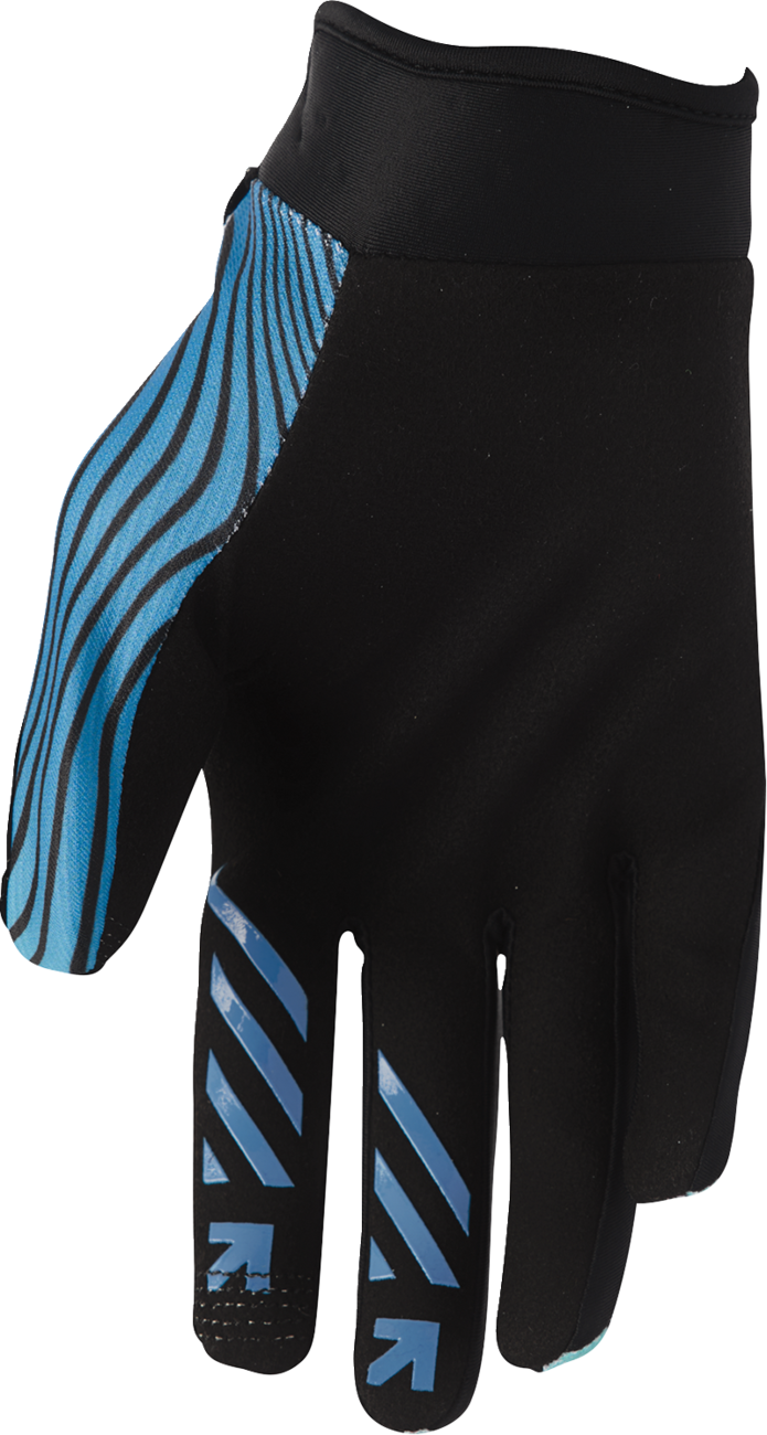 THOR Launchmode Identity Gloves - Teal/Black - 2XL 3330-8533