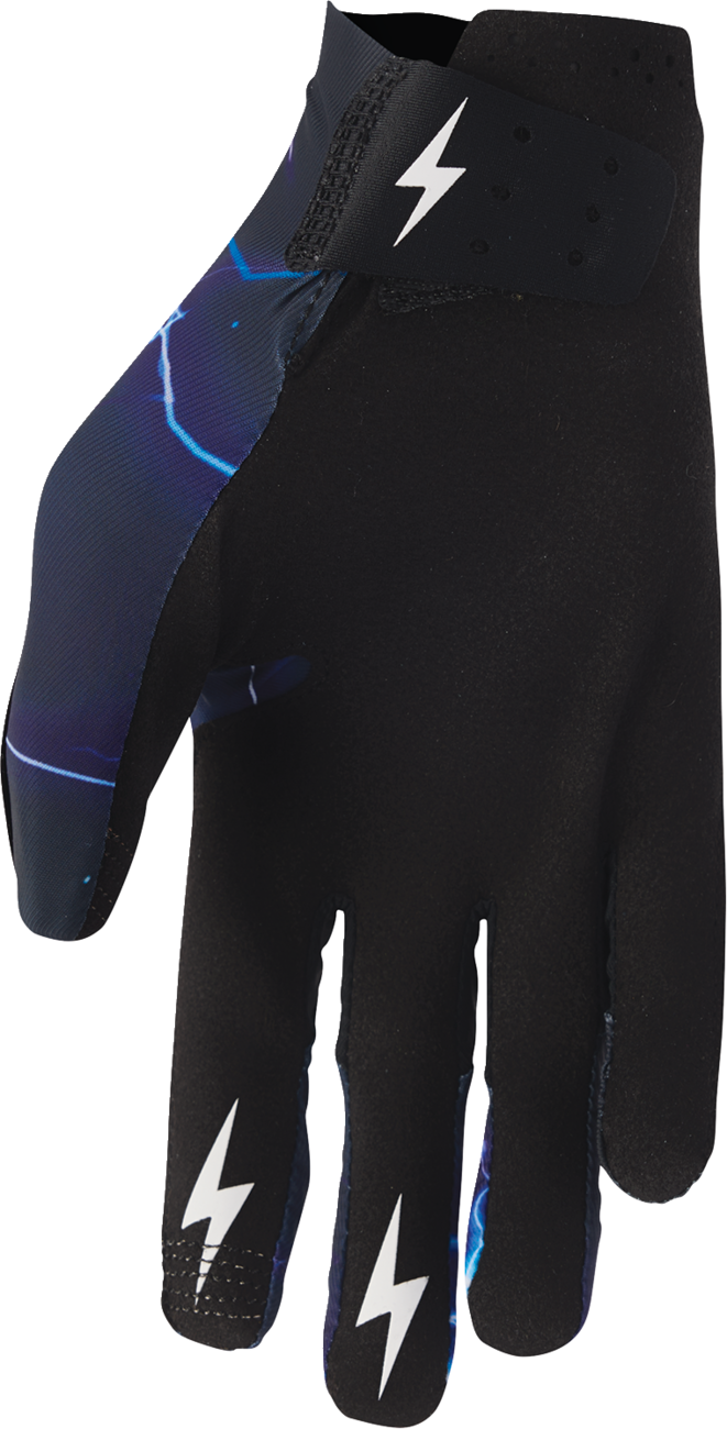 THOR Sportmode Surge Gloves - Black/Blue - Large 3330-8564