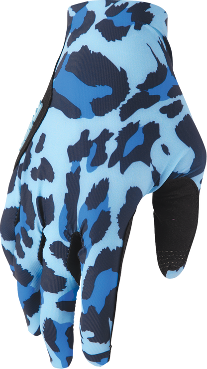 THOR Sportmode Cheetah Gloves - Midnight/Blue - XL 3330-8583