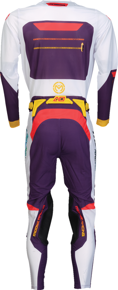 MOOSE OFFROAD Alpha One Pants - Purple/Red - US 42 2901-12068