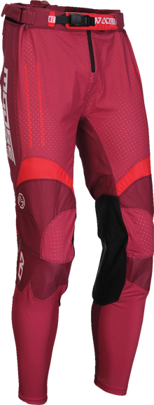 MOOSE OFFROAD Alpha One Pants - Burgundy/White - US 28 2901-12028