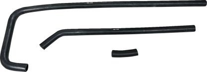 MOOSE OFFROAD Replacement Radiator Hose Kit - Black - Polaris 400 100-0013-PU