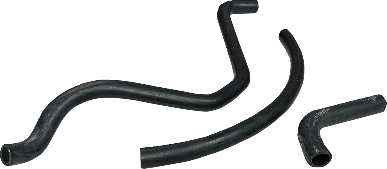MOOSE OFFROAD Replacement Radiator Hose Kit - Black - Polaris Scrambler 500 100-0011-PU