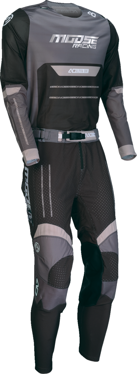 MOOSE OFFROAD Alpha One Jersey - Black/Gray - XS 2910-8296