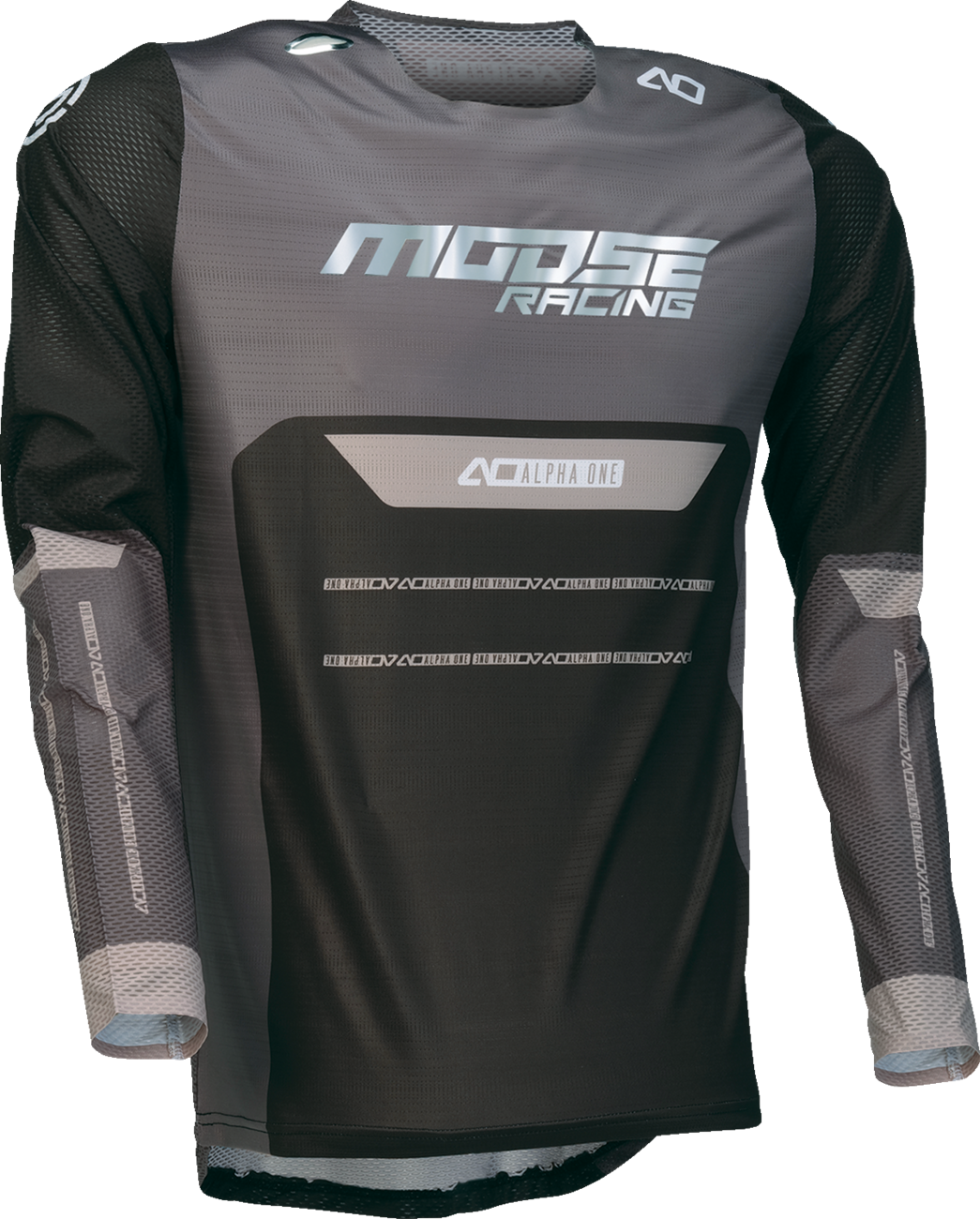 MOOSE OFFROAD Alpha One Jersey - Black/Gray - XL 2910-8300