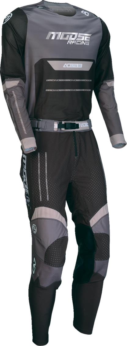 MOOSE OFFROAD Alpha One Jersey - Black/Gray - XL 2910-8300