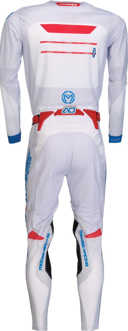 MOOSE OFFROAD Alpha One Jersey - Red/White/Blue - Large 2910-8327