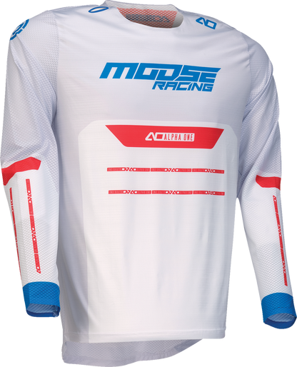 MOOSE OFFROAD Alpha One Jersey - Red/White/Blue - 3XL 2910-8330