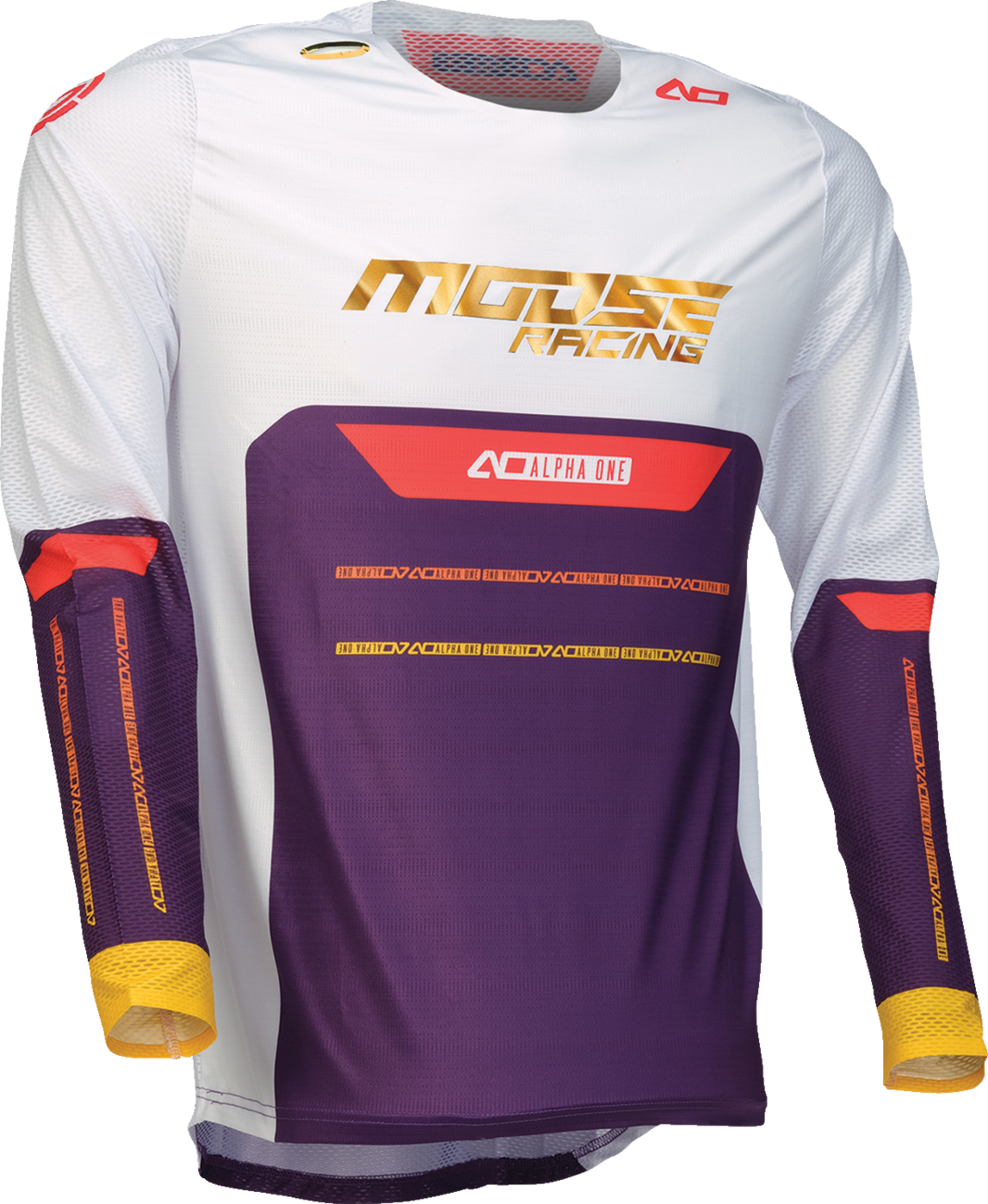 MOOSE OFFROAD Alpha One Jersey - Purple/Red - XL 2910-8335