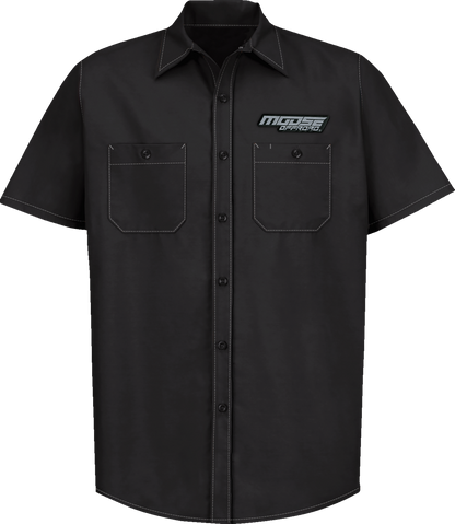 MOOSE OFFROAD Moose Offroad Shop Shirt - Black - Small MRS01S8BCHSR