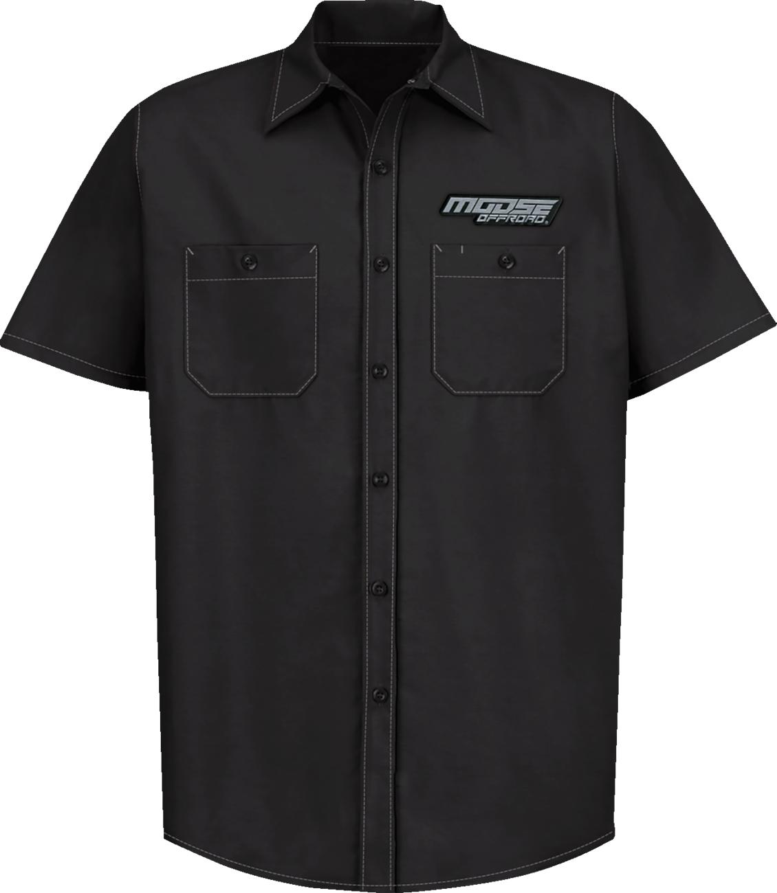 MOOSE OFFROAD Moose Offroad Shop Shirt - Black - 4XL MRS01S8BCH4R