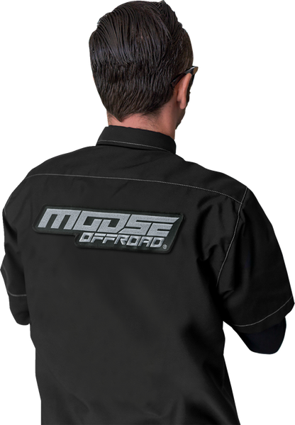 MOOSE OFFROAD Moose Offroad Shop Shirt - Black - 4XL MRS01S8BCH4R