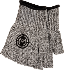 MOOSE OFFROAD Moose Half Finger Glove Liners - Gray - XL 3330-8363