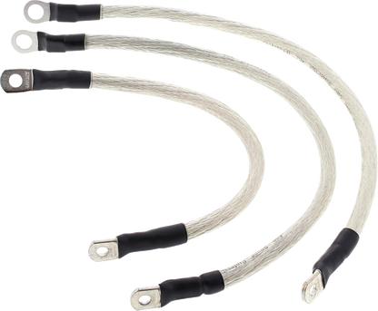 ALL BALLS Battery Cable Kit - Clear 79-3003