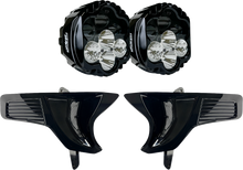 CUSTOM DYNAMICS Shark Demon® 2 Headlight Light - w/ Speed Plates SD2-23-RG-WW