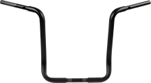 DRAG SPECIALTIES Handlebar - Buffalo - Ape Hanger - 17" - TBW - Flat Black 0601-6553