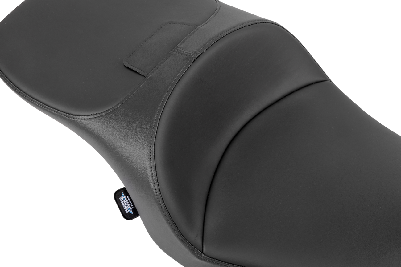 DRAG SPECIALTIES SEATS Freedom Seat - Black - Vinyl/Solar Leather - Smooth - FLT/FLH '23-'25 4711E