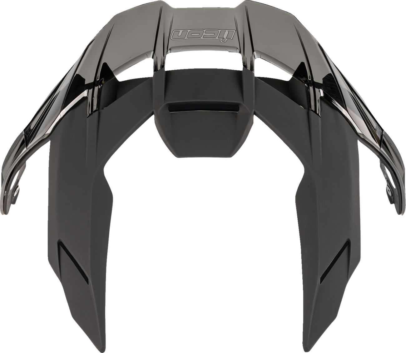 ICON Ultraflite™ Spoiler - Matte Black/Dark Smoke 0133-1695