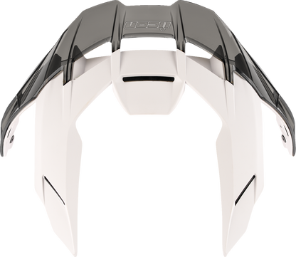 ICON Ultraflite™ Spoiler - Matte White/Dark Smoke 0133-1696