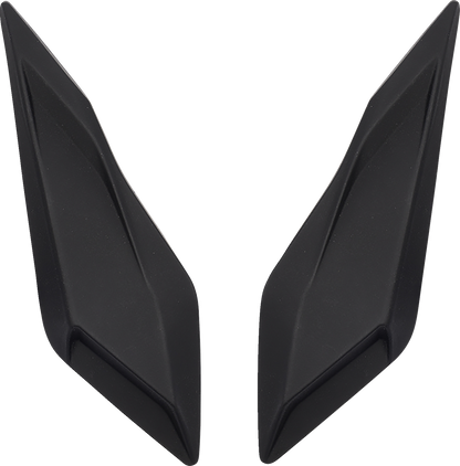 ICON Ultraflite™ Forehead Vents - Matte Black 0133-1704