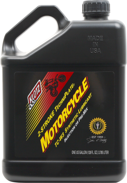 KLOTZ OIL TC-W 3® 2-Stroke Engine Oil - 1 US gallon KL-3021