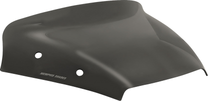 MEMPHIS SHADES Spoiler Windshield - 2" - Dark Black Smoke - FLTR MEP88010