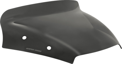 MEMPHIS SHADES Spoiler Windshield - 3" - Dark Black Smoke - FLTR MEP88110