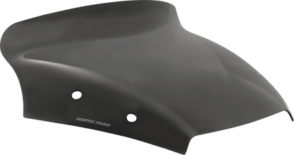 MEMPHIS SHADES Spoiler Windshield - 4" - Dark Black Smoke - FLTR MEP88210