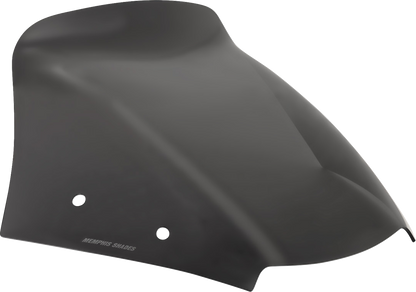 MEMPHIS SHADES Spoiler Windshield - 7" - Dark Black Smoke - FLTR MEP88510