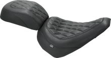 MUSTANG Wide Tripper™ Solo Seat - no Backrest - Diamond - Black Stitch - FXBR '23-'25 85033