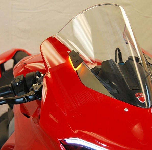 Mirror Block Off Turn Signals Duc