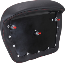 MUSTANG Chopped Tour-Pak® Pad - Dark Cherry Stitching - FLH/FLT '23-'25 88440DC