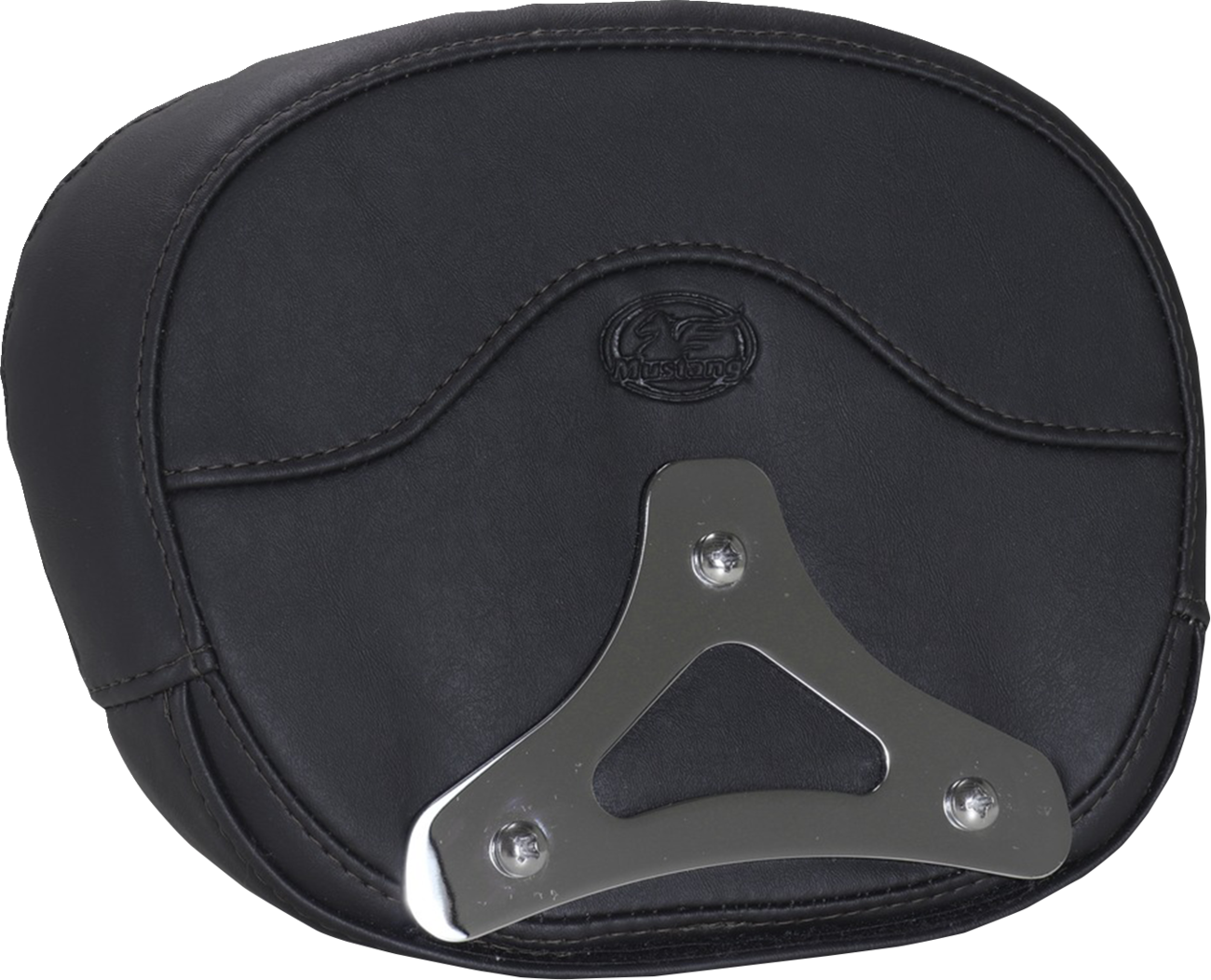 MUSTANG Deluxe Sissy Bar Pad - Diamond - Black Stitch - FLT/FLH '23-'25 88450