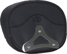 MUSTANG Deluxe Sissy Bar Pad - Diamond - Black Stitch - FLT/FLH '23-'25 88450