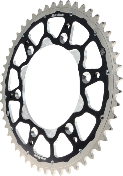 MOTO-MASTER Fusion Series Dual Ring Rear Sprocket - 48 Tooth - Black 620073248
