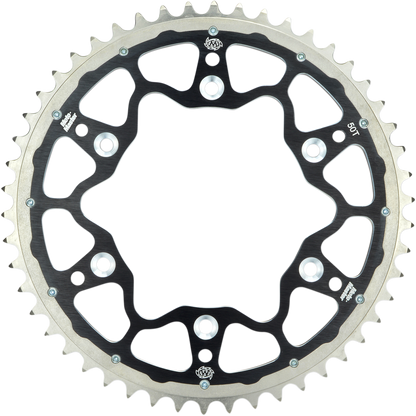 MOTO-MASTER Fusion Series Dual Ring Rear Sprocket - 50 Tooth - Black 620073250