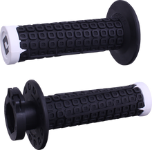 ODI Nomad Lock-On Grips - Off-Road - Black/White/Silver H36NDBW