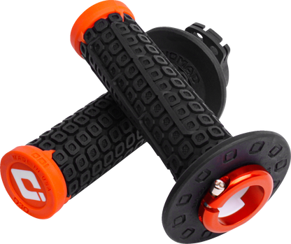ODI Nomad Lock-On Grips - Off-Road - Black/Orange H36NDBO