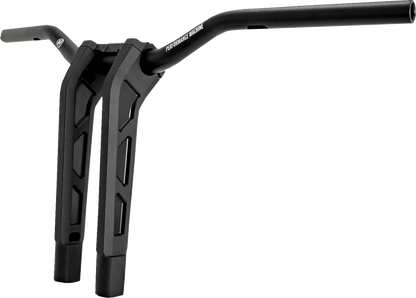 PERFORMANCE MACHINE (PM) Phatbar & Riser Kit - Internal Wiring - 11-1/2" - Black Ops 0208-2197M-SMB