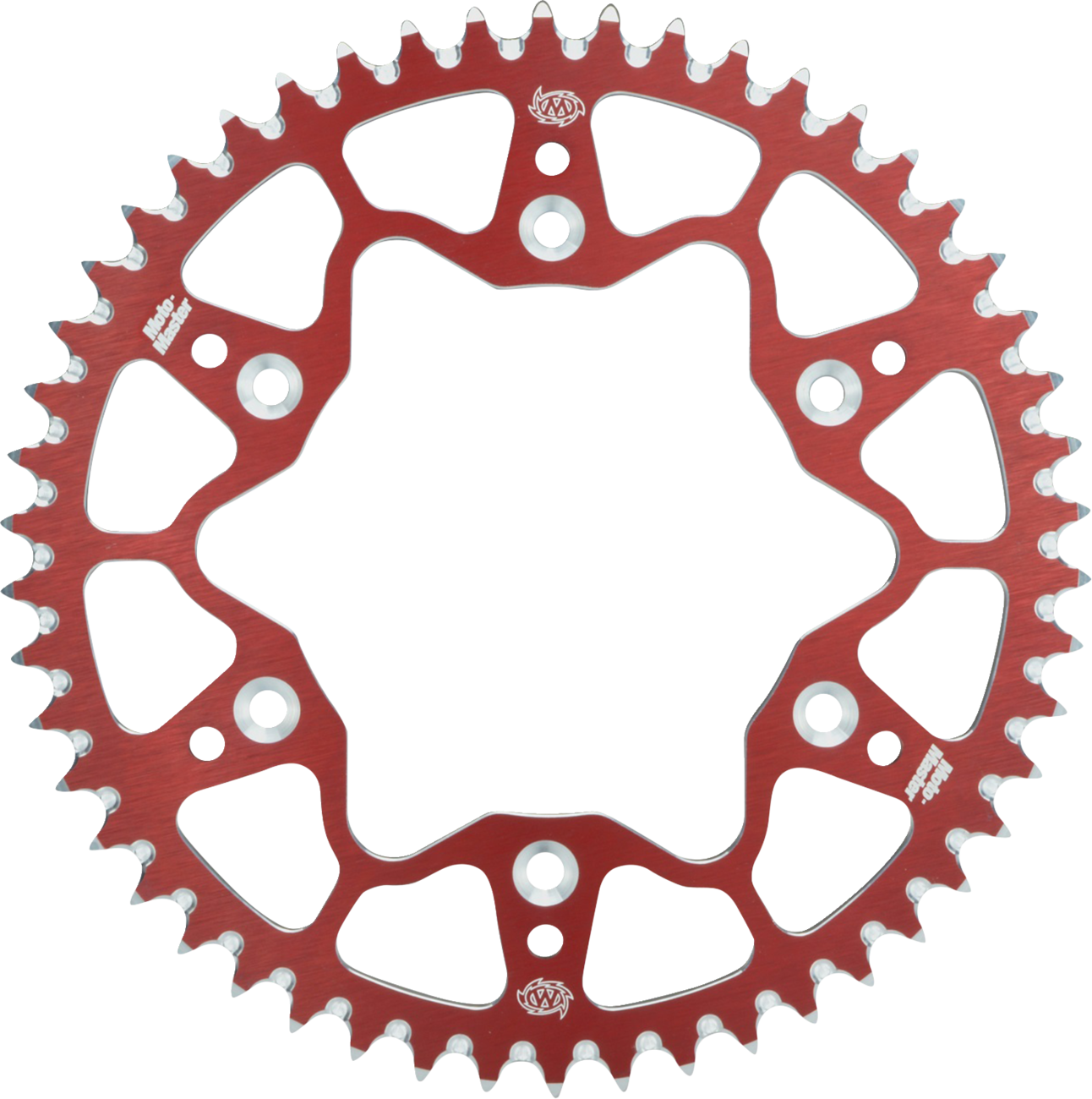 MOTO-MASTER 7075 Aluminum Rear Sprocket - 48 Tooth - Red 620072348