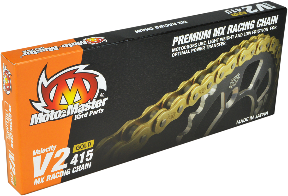 MOTO-MASTER V2 415 - Drive Chain - 130 Links - Gold 641501