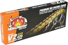 MOTO-MASTER V2 420 - Drive Chain - 130 Links - Gold 642001