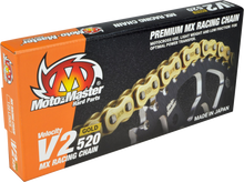 MOTO-MASTER V2 520 - Drive Chain - 120 Links - Gold 652001