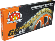 MOTO-MASTER GP 520 - Drive Chain - 118 Links - Gold 652004