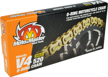 MOTO-MASTER V4 520 - Drive Chain - 120 Links - Gold 652002