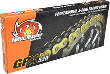 MOTO-MASTER GPX 520 - Drive Chain - 120 Links - Gold 652005
