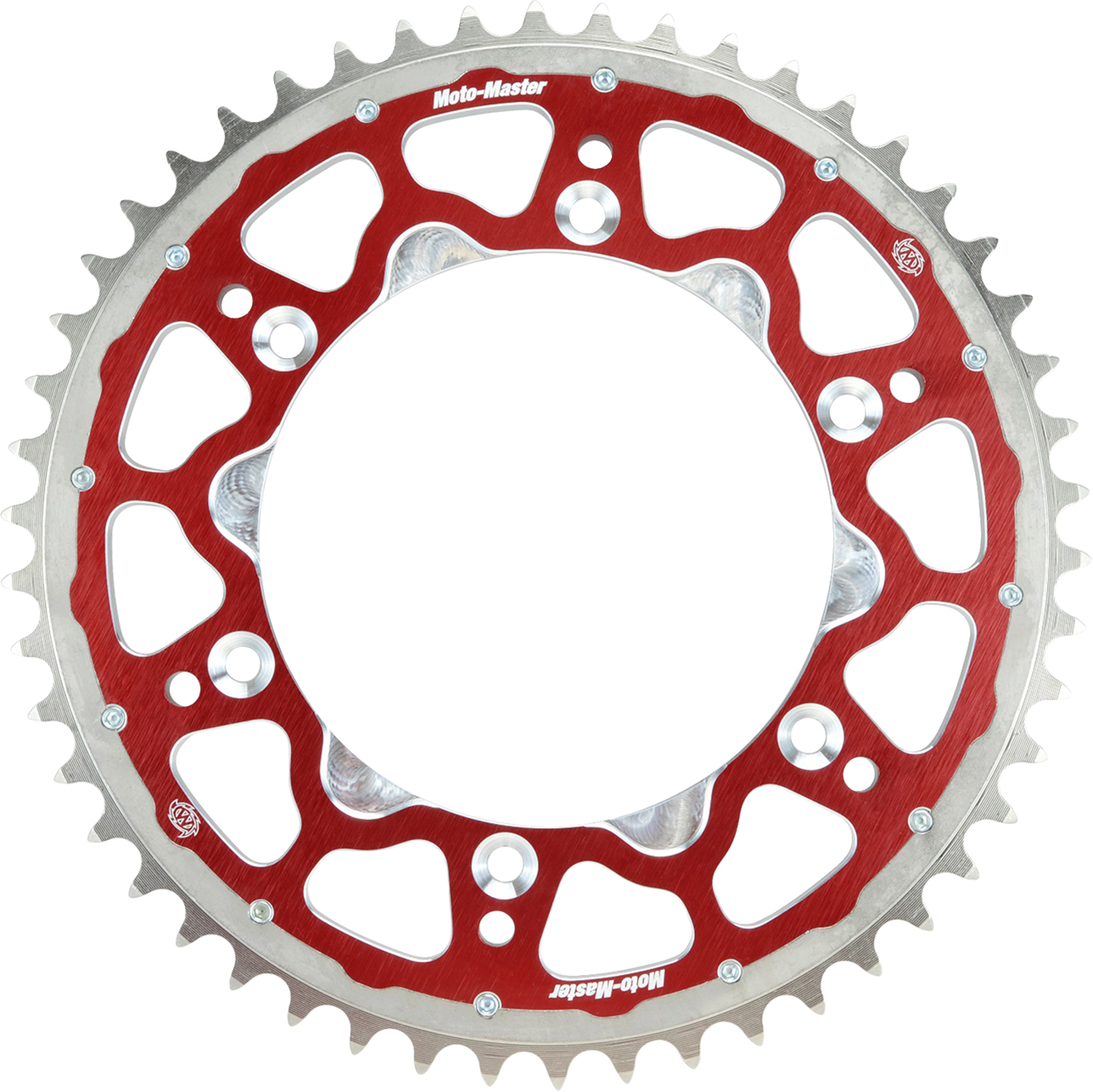 MOTO-MASTER Fusion Dual Ring Rear Sprocket - 52 Tooth - Red - Suzuki 620013352