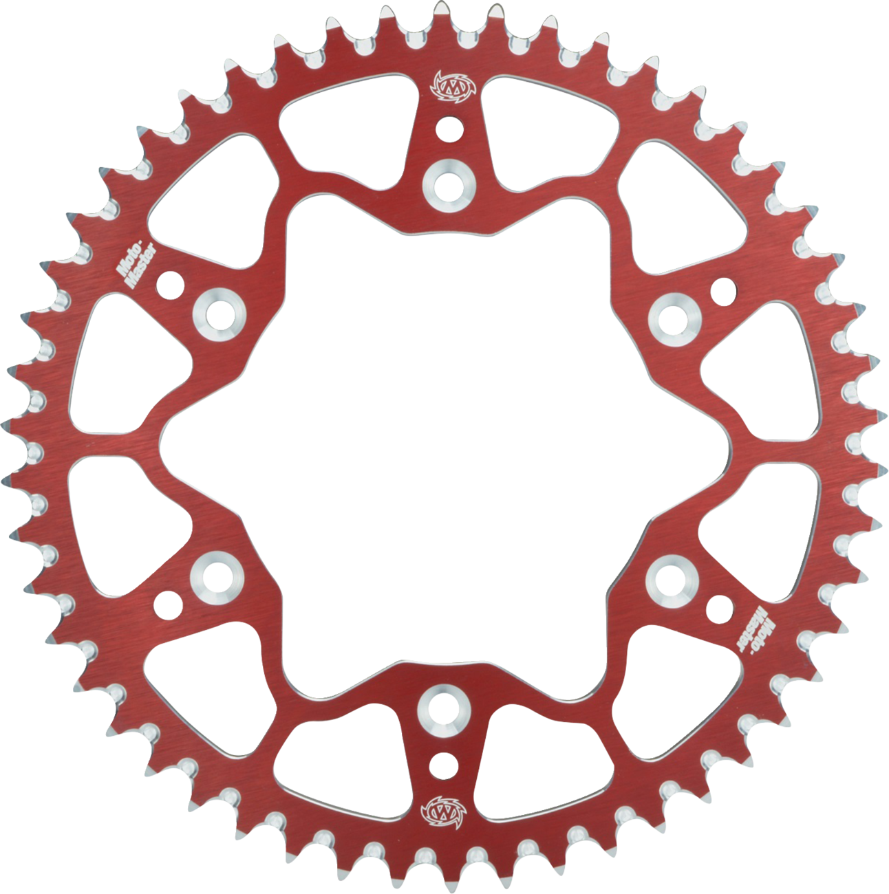 MOTO-MASTER 7075 Aluminum Rear Sprocket - 52 Tooth - Red - Honda 620022352